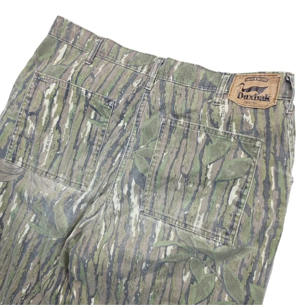 Duxbak Realtree Camo Hunting Pants Mens 35x31 Thinsulate Insulated Trousers
